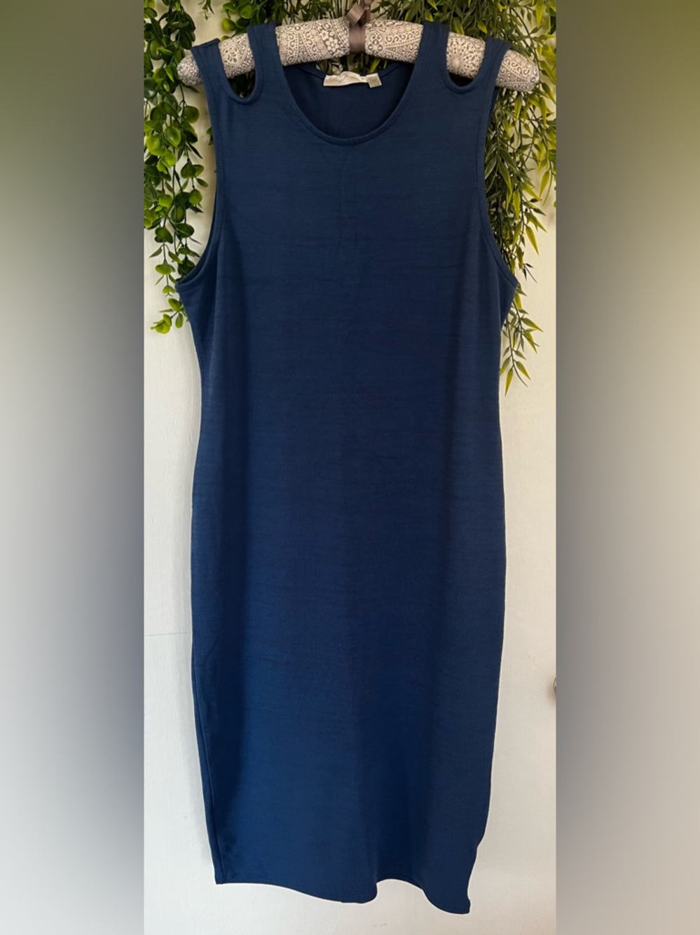 RD Style Navy MIDI Dress